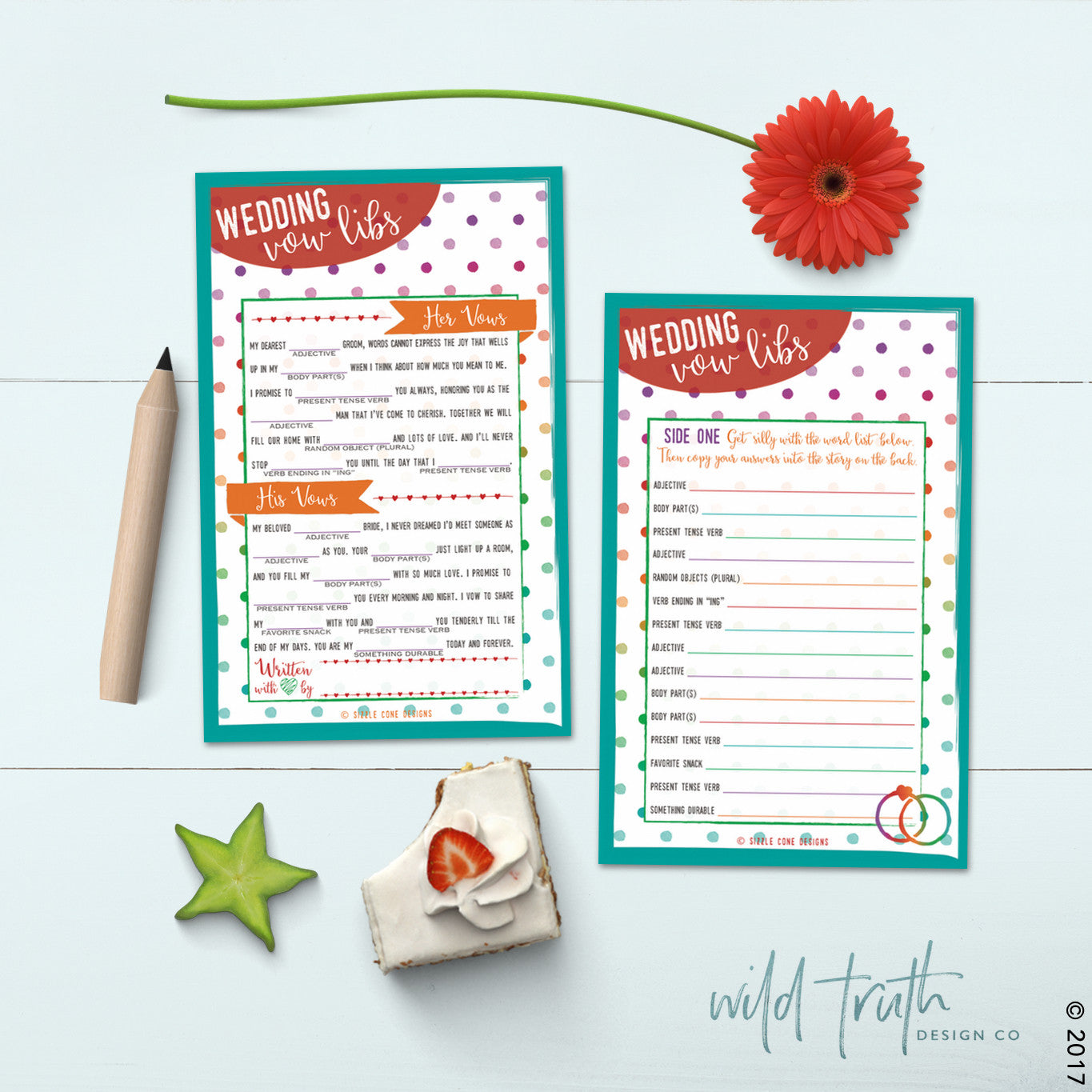 Wedding Mad Lib Vows Download