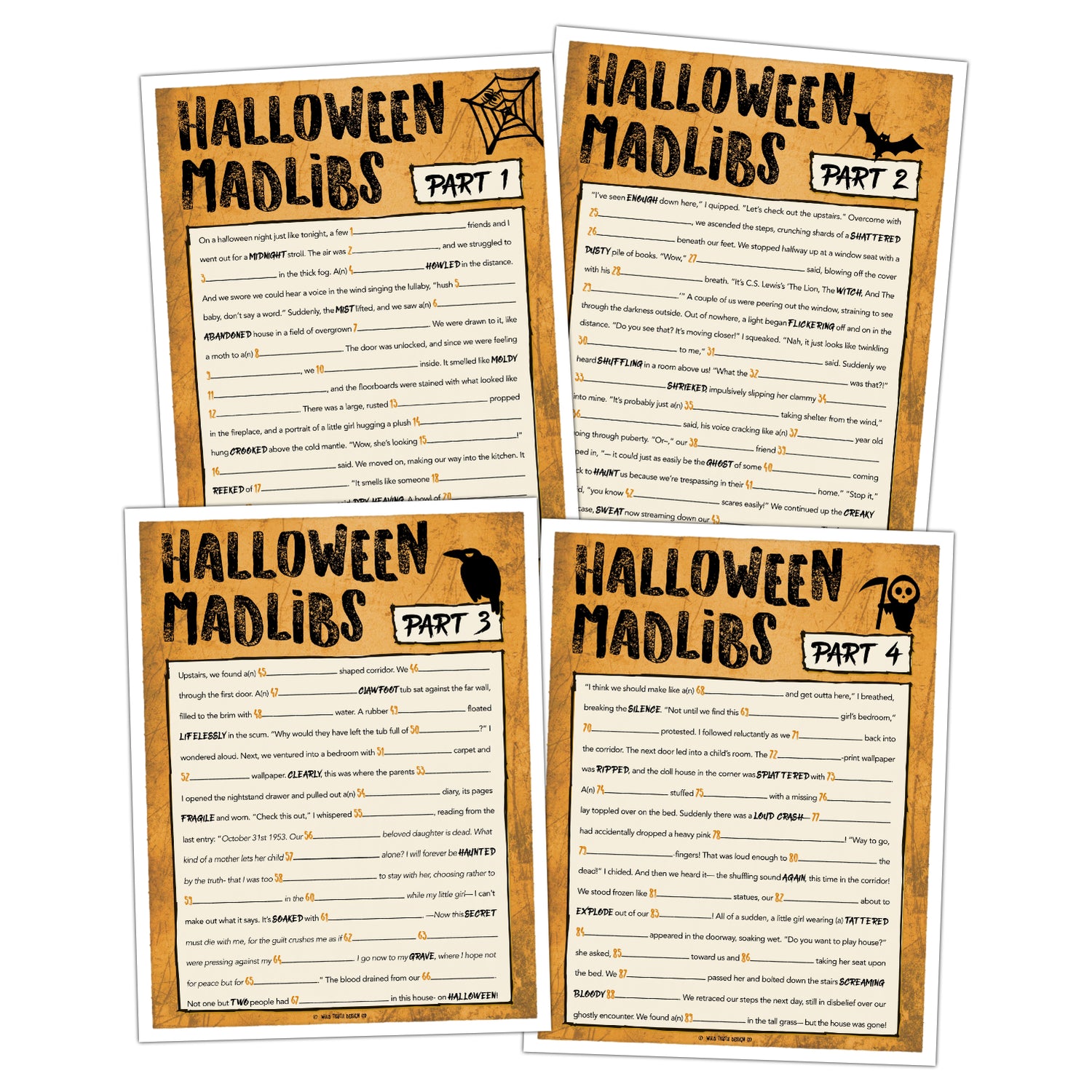 Halloween Party Games & Classroom Activities