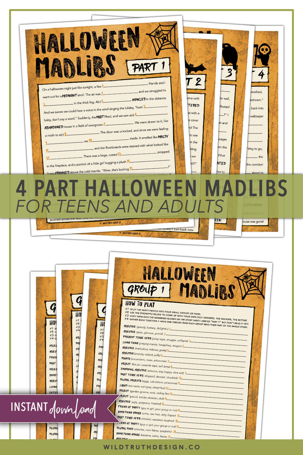 halloween mad libs printable for adults